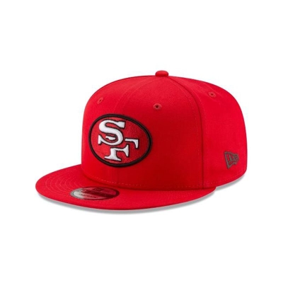 Sapca New Era San Francisco 49ers NFL Basic 9FIFTY Snapback - Rosii